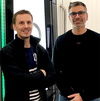  – From left to right: Julien Cardon, CAM programmer and Arnaud Mascarell, CEO, and co-founder of FineHeart.