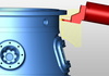  – Ébauche trochoïdale et usinage simultané – les stratégies de tournage haute performance de <em>hyper</em>MILL TURNING Solutions sont rapides et préservent les outils