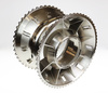 – Pièce chambre de combustion usinée avec <em>hyper</em>MILL TURNING solutions.
