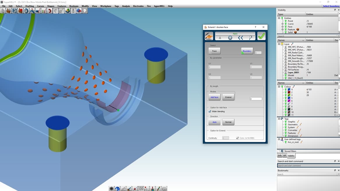 Blow Molding | CAM software | OPEN MIND