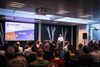 – OPEN MIND presenteerde de nieuwste features van <em>hyper</em>MILL&nbsp;2025 aan een volle zaal van geïnteresseerde vakgenoten.