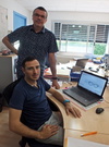 sylvain dury, mathieu mayard | thierry | horlogerie joaillerie – Sylvain Dury, Directeur Industriel (haut) et Mathieu&nbsp;Mayard, Responsable du Bureau d’Etudes.