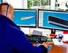 cam software hypermill | mkw engineering | automotive – Programming of Bluebird Sponson on right hand screen with CAM software <em>hyper</em>MILL<sup>&reg;</sup>