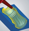  – Une stratégie très efficace pour la fabrication de moules de soufflage : l’usinage radial 5 axes