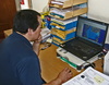 works manager mick brown | copsey engineering | aerospace – Works Manager Mick Brown programming complex parts with <em>hyper</em>MILL<sup>&reg;</sup>