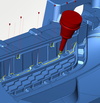  – <em>hyper</em>MILL<sup>®</sup> rest material machining: perfect transitions for a bumper mold